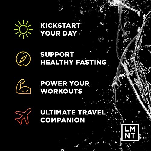 LMNT Zero-Sugar Electrolytes - Mango Chili Salt - Hydration Powder Packets | No Artificial Ingredients | Keto & Paleo Friendly | 30 Sticks