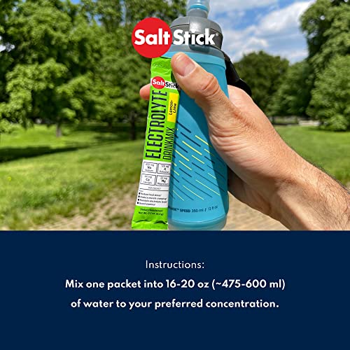 SaltStick DrinkMix Electorlyte Powder No Sugar - Tropical Mango - Sugar Free Electrolyte Drink Mix for Hydration, Sports Recovery - Keto Friendly, No Artificial Sweeteners, Vegan - 12 Packets