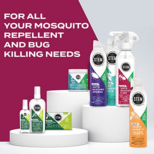 Stem Repels Mosquitoes: Mosquito Repellent Spray With Botanical Extracts; 4 fl oz (Pack of 3)