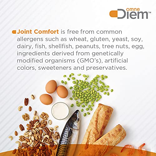 Omne Diem Joint Comfort with ZOARA, 60 Capsules – Dietary Supplement for Comprehensive Joint Care & Comfort