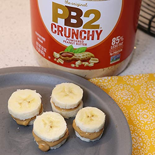 PB2 Crunchy Powdered Peanut Butter - Peanut Butter Powder with Small Crunchy Peanut Pieces