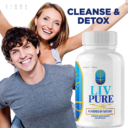 (2 Pack) Liv Pure Pills Capsules - LivPure Powered by Nature Supplement for Liver Detox and Diet Hydration Purification Function Extra Strength Liver Health Support & Clense (120 Capsules)