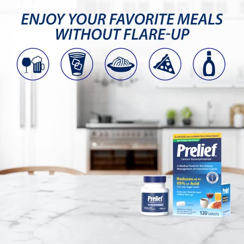Prelief Acid Reducer Caplets Dietary Supplement, 120 Count