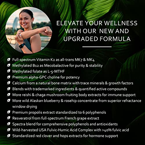 Primitive Scientific Whole Food Multivitamin for Women (120 Vegetarian Capsules) for Holistic Health, Natural Women’s Multivitamin for Immune Support, Heart Health, Energy, Cleansing, and More