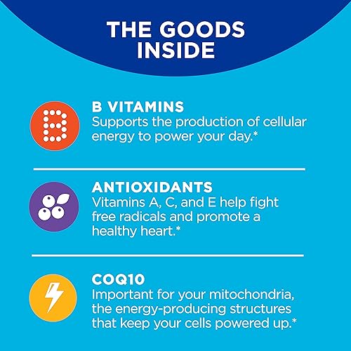 OLLY Men's Multivitamin Gummy, Overall Health and Immune Support, Vitamins A, C, D, E, B, Lycopene, Zinc, Adult Chewable Vitamin, Blackberry, 45 Day Supply - 90 Count