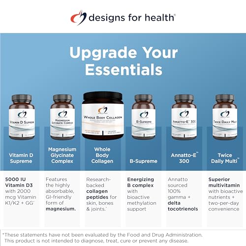 Designs for Health Methylated Vitamin B Complex - Vitamin B Supplements with B12 Vitamins, B1, B3, Niacin, B6, Folate & Biotin - Methylated Multivitamin for Metabolic + Heart Health (120 Capsules)