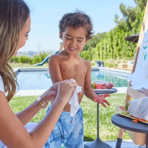 The Honest Company Hydrate + Cleanse Benefit Wipes | Cleansing Multi-Tasking Wipes | 100% Plant-Based, Hypoallergenic | Aloe + Cucumber, 240 Count