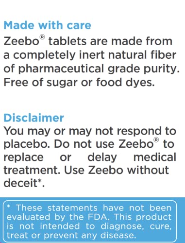 Zeebo Tablets – Pure Honest Placebo Tablets Designed to Help You Access Your Mind's Potential