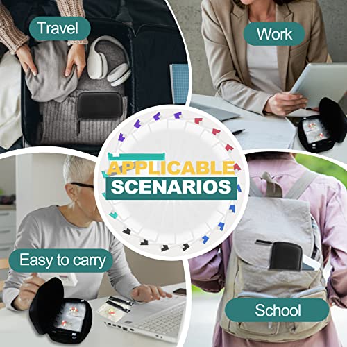 Timueetech Water-Proof Pill Organizer Bag(IPX4), Pill Loose-Leaf Storage Bag, Portable Travel Medicine Bag, Zippered Reusable Pill Pouches(Fit 1# Pouches)