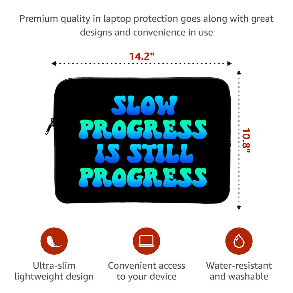 Quote Affirmation MacBook Air 14" Sleeve - Cool Printed Laptop Sleeve - Themed MacBook Sleeve