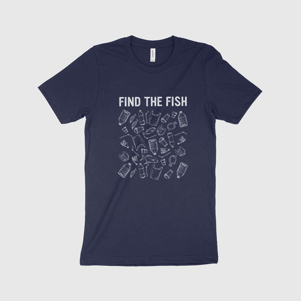 Find The Fish Unisex Jersey T-Shirt Made in USA