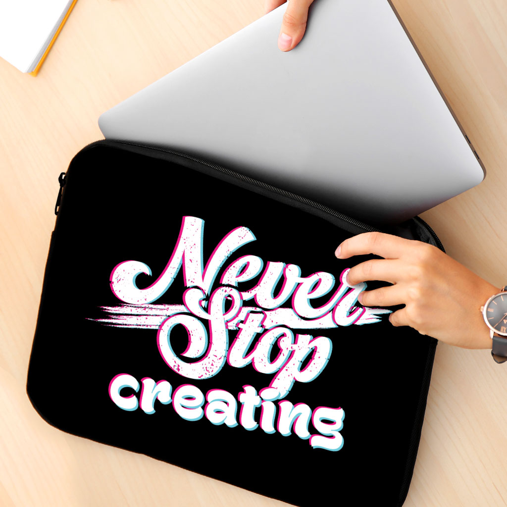 Inspirational MacBook Pro 16" Two-Sided Sleeve - Graphic Laptop Sleeve - Quote MacBook Sleeve