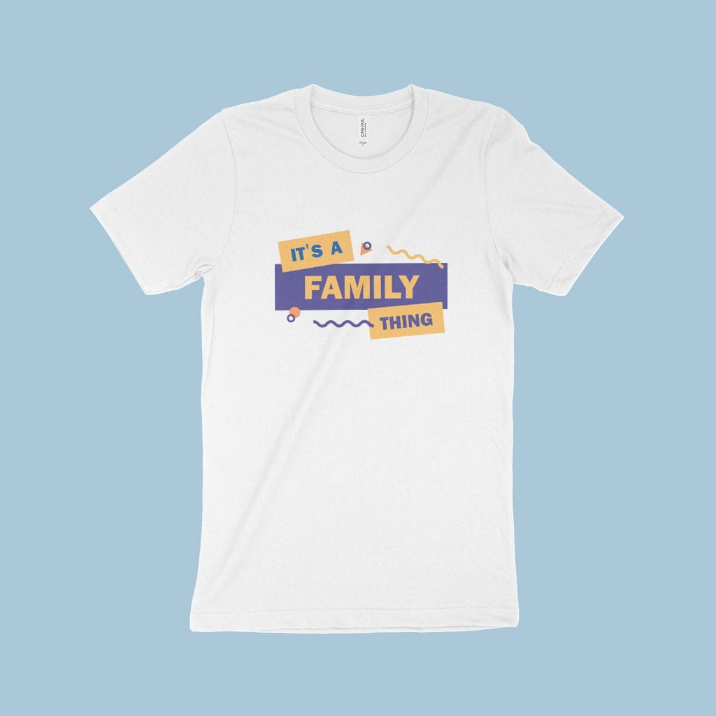 It's a Family Thing Unisex Jersey T-Shirt Made in USA