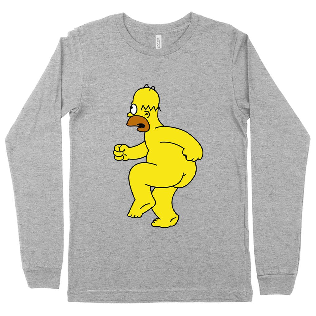 Homer Long Sleeve T-Shirt - Simpsons T-Shirts
