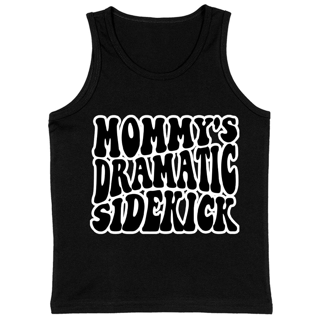 Dramatic Kids' Jersey Tank - Funny Design Sleeveless T-Shirt - Cool Design Kids' Tank Top
