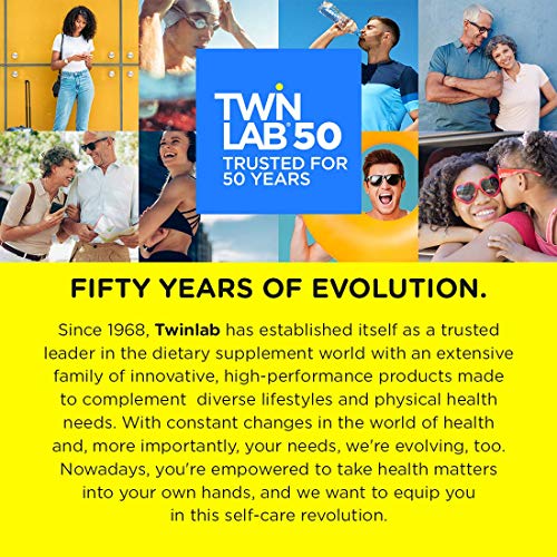 Twinlab Daily One Caps Without Iron - Nutritional Supplement with Zinc, B Vitamins, Magnesium, and More - 180 Capsules