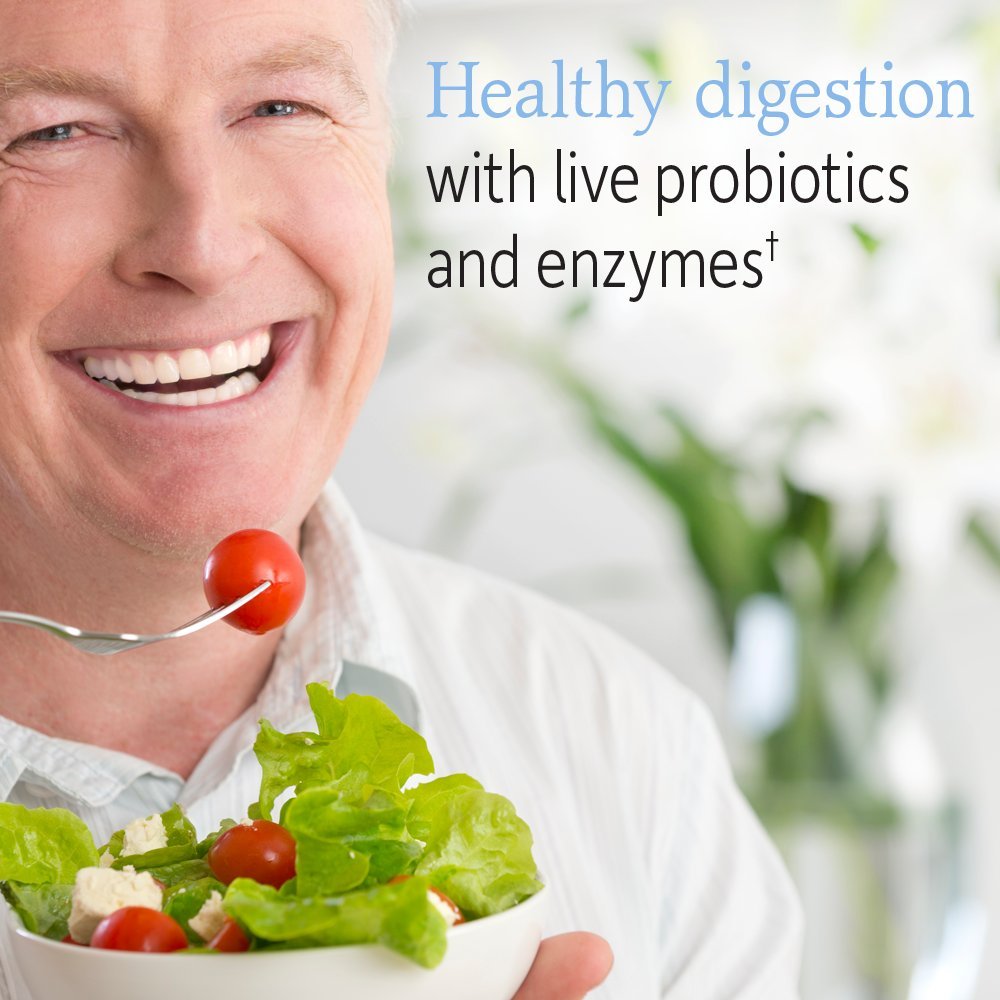 Garden of Life Multivitamin for Men - Vitamin Code 50 & Wiser Men's Raw Whole Food Vitamin Supplement with Probiotics, Vegetarian, 240 Capsules