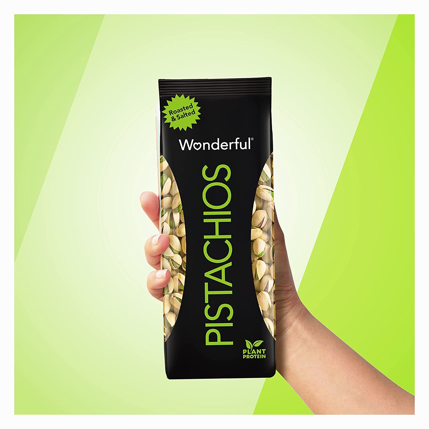 Wonderful Pistachios, In-Shell, Roasted & Salted Nuts, 16oz