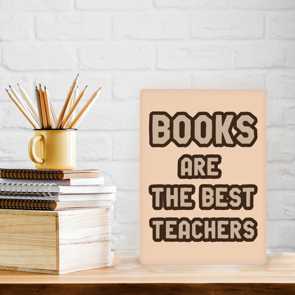 Book Themed Metal Photo Prints - Quotes Decor Pictures - Cool Print Decor Pictures