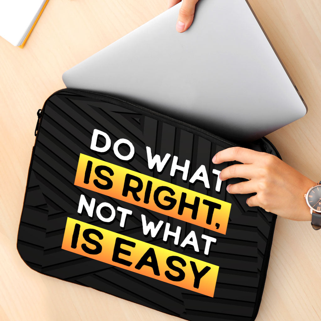 Motivational MacBook Pro 16" Two-Sided Sleeve - Quote Laptop Sleeve - Best Design MacBook Sleeve