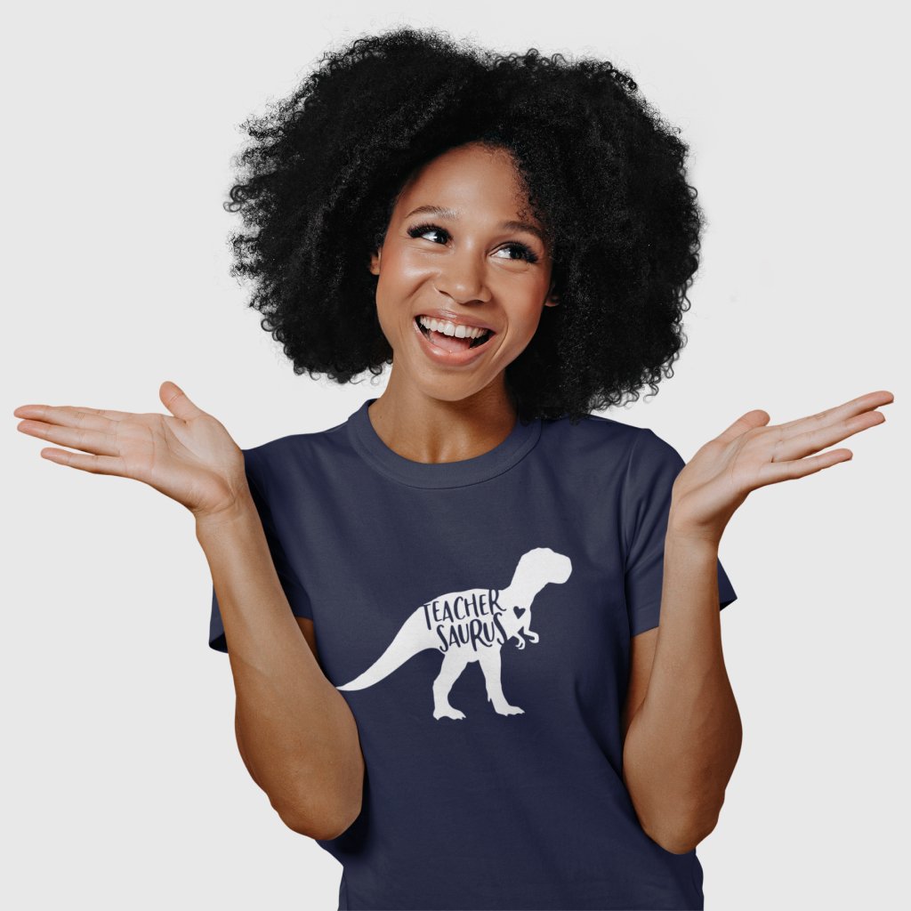 Dinosaur Teacher T-Shirt Made in USA