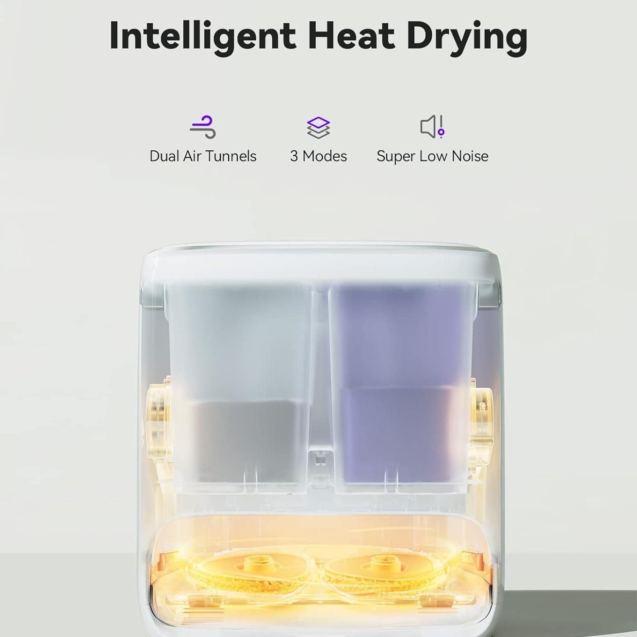 Smart Robot Vacuum with Automatic Dirt Detection and Self-Mopping