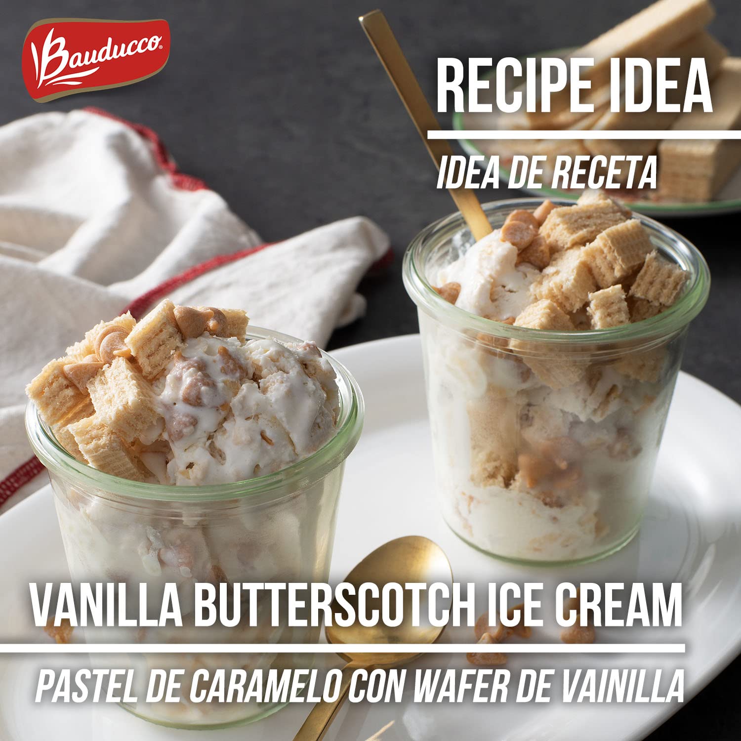 Bauducco Coconut Wafers - Crispy Wafer Cookies With 3 Delicious, Indulgent Decadent Layers of Coconut Flavored Cream - Delicious Sweet Snack or Desert - 5.82oz (Pack of 1)