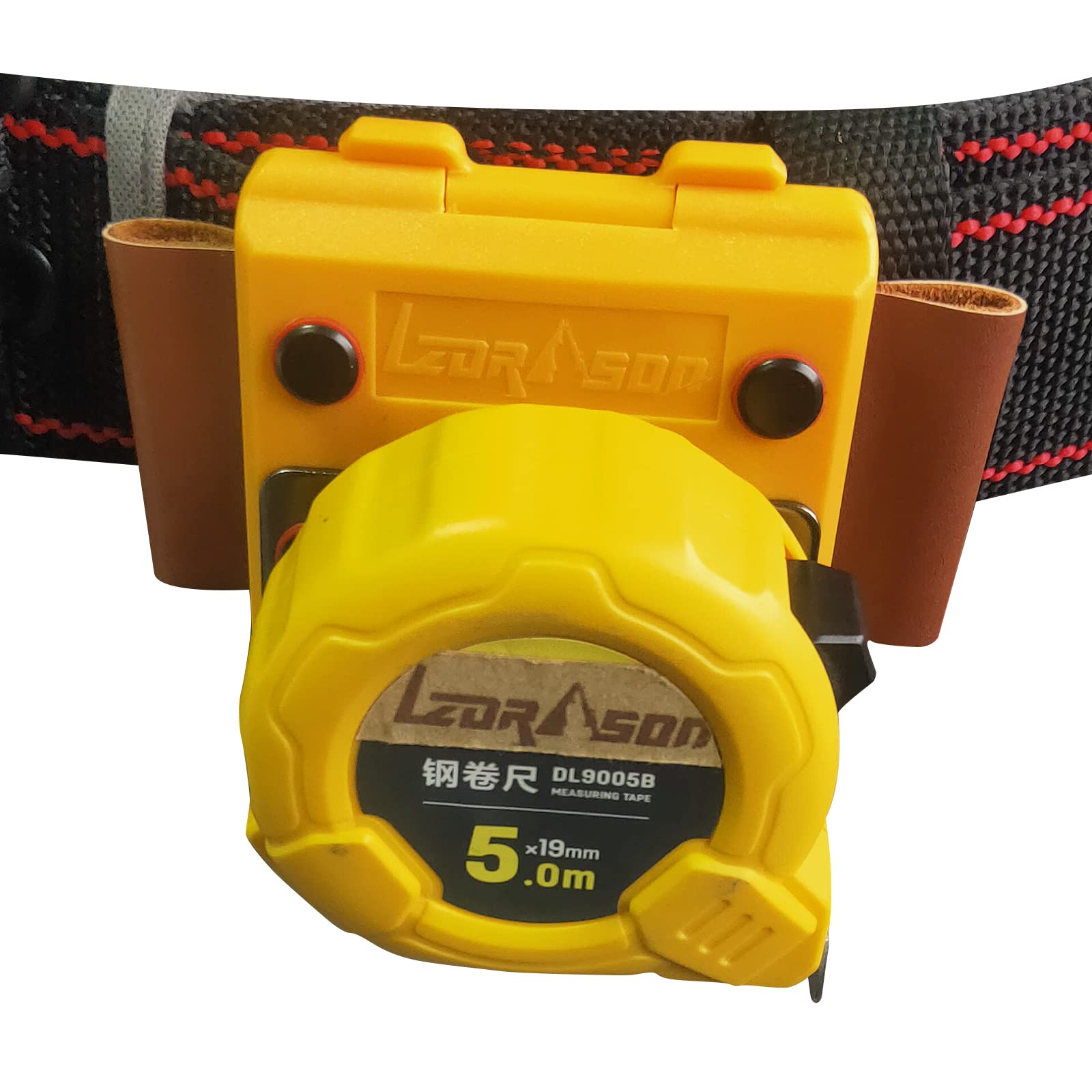 Tape Measure Holder for Belt,Tape Measure Holder Clip on,Tape Measure Holder Belt, Measuring Tape Holder, Tape Measure Clip, Tape Measure Holder for Belt. Pack 1.