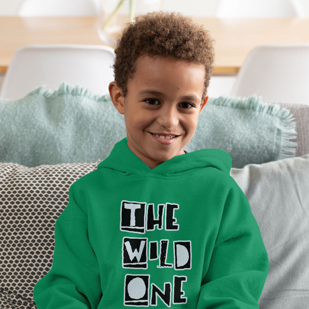 The Wild One Toddler Hoodie - Best Design Toddler Hooded Sweatshirt - Trendy Kids' Hoodie