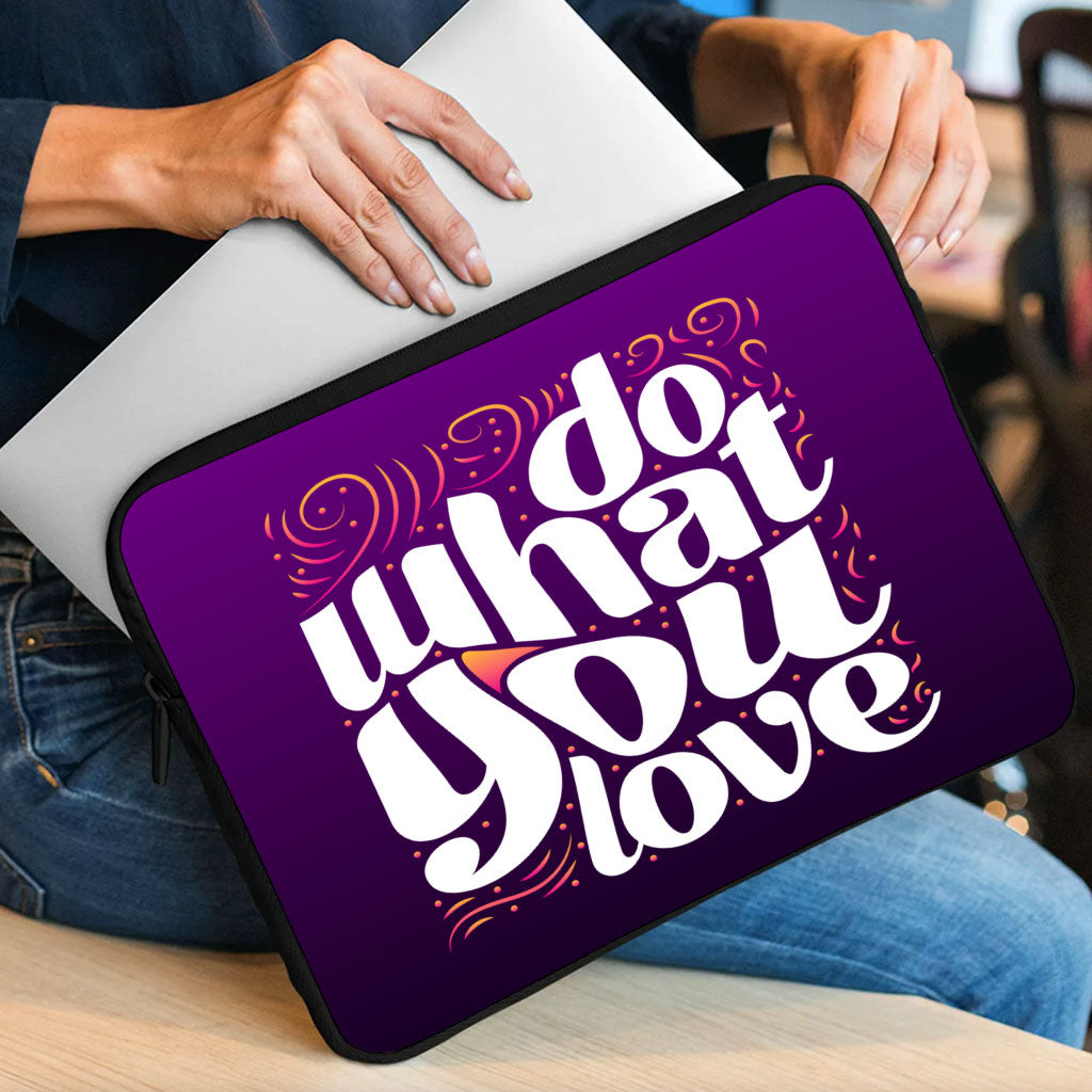 Do What You Love MacBook Air 14" Sleeve - Cute Design Laptop Sleeve - Graphic MacBook Sleeve