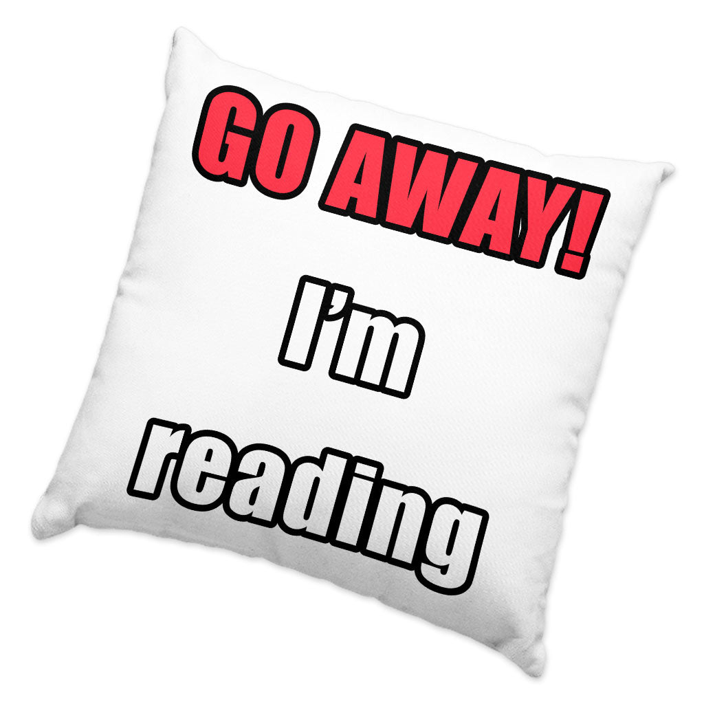 Book Lover Square Pillow Cases - Quote Prints Pillow Covers - Cool Graphic Pillowcases