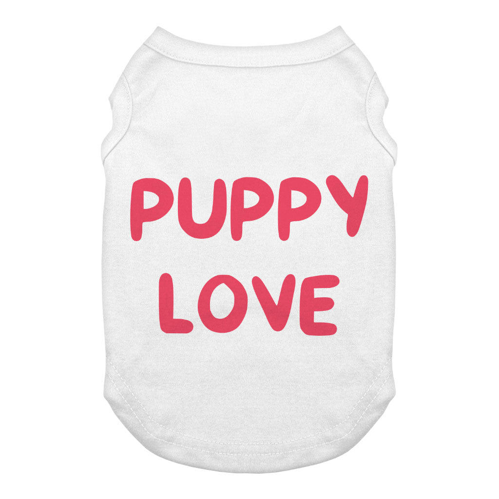 Puppy Love Dog Tank - Kawaii Dog T-Shirt - Best Print Dog Clothing