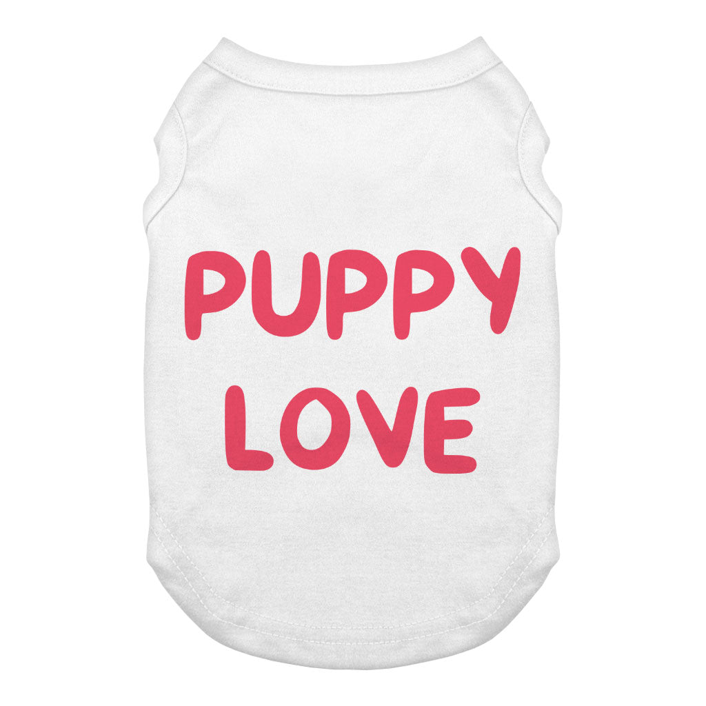 Puppy Love Dog Tank - Kawaii Dog T-Shirt - Best Print Dog Clothing