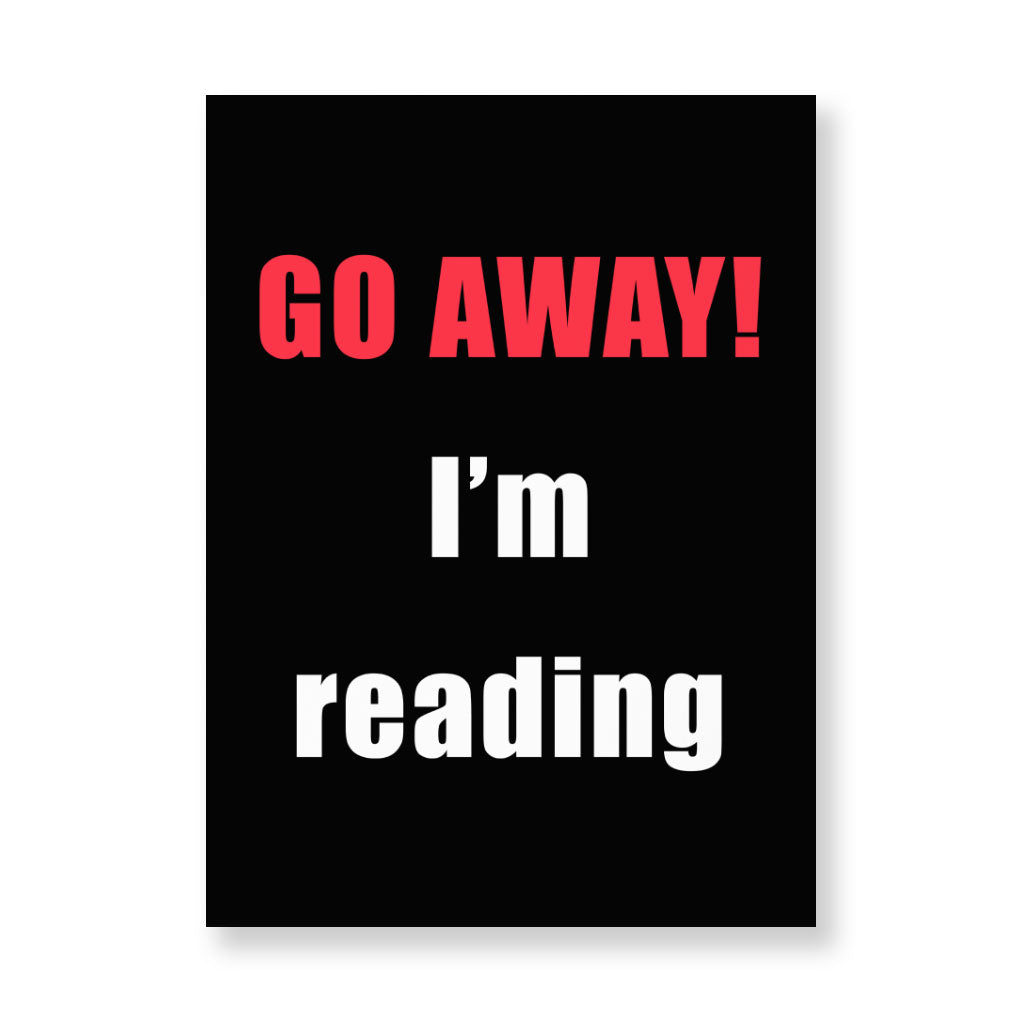 Book Lover Wall Picture - Quote Prints Stretched Canvas - Cool Graphic Wall Art