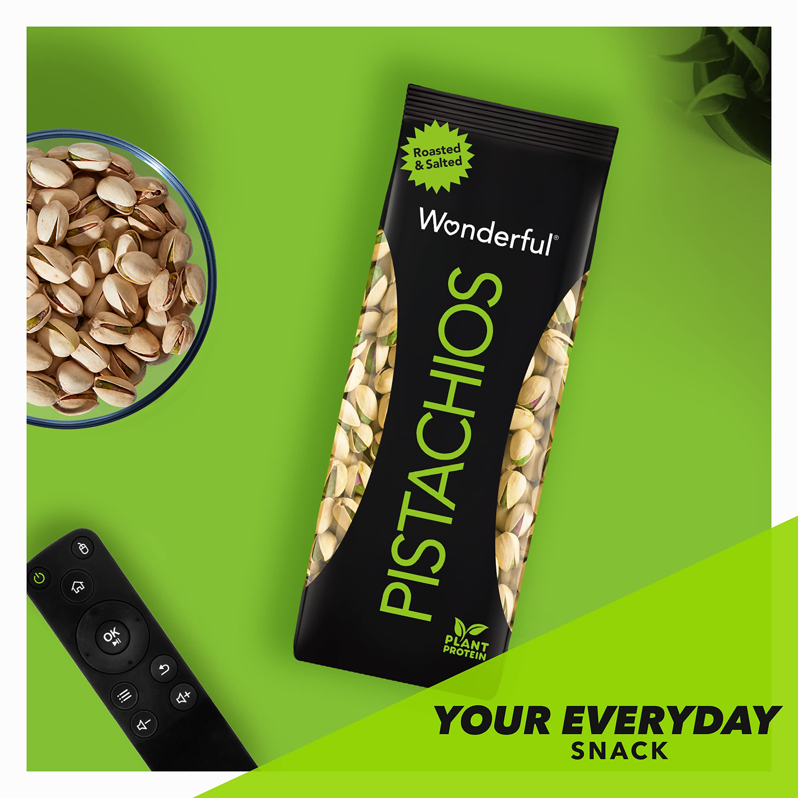 Wonderful Pistachios, In-Shell, Roasted & Salted Nuts, 16oz