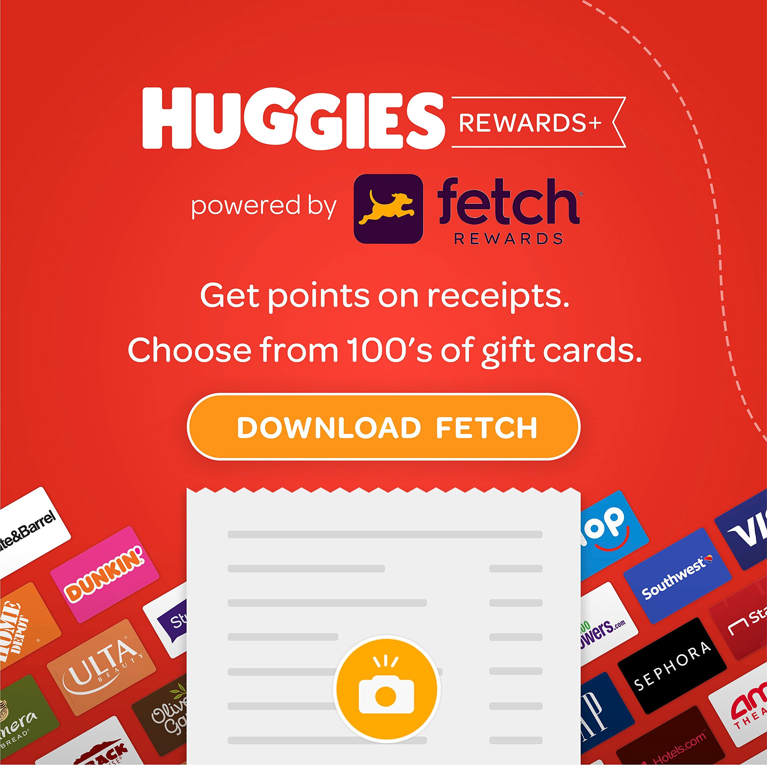 Sensitive Baby Wipes, Huggies Natural Care Baby Diaper Wipes, Unscented, Hypoallergenic, 48 Count (Pack of 6), 288 Wipes Total