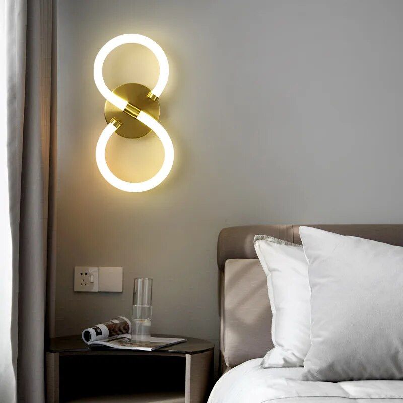 Elegant Minimalist LED Wall Lamps for Modern Home Lighting