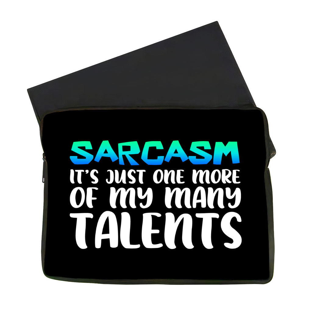 Sarcasm MacBook Air 14" Two-Sided Sleeve - Funny Laptop Sleeve - Printed MacBook Sleeve