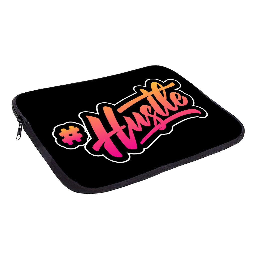Hustle MacBook Pro 14" Sleeve - Hashtag Laptop Sleeve - Cool Printed MacBook Sleeve