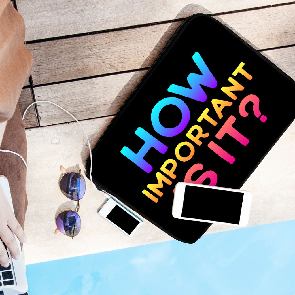 Funny MacBook Pro 16" Sleeve - Cute Laptop Sleeve - Printed MacBook Sleeve