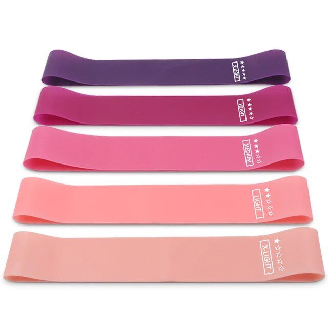 Versatile Fitness Resistance Bands for Comprehensive Exercise and Body Toning