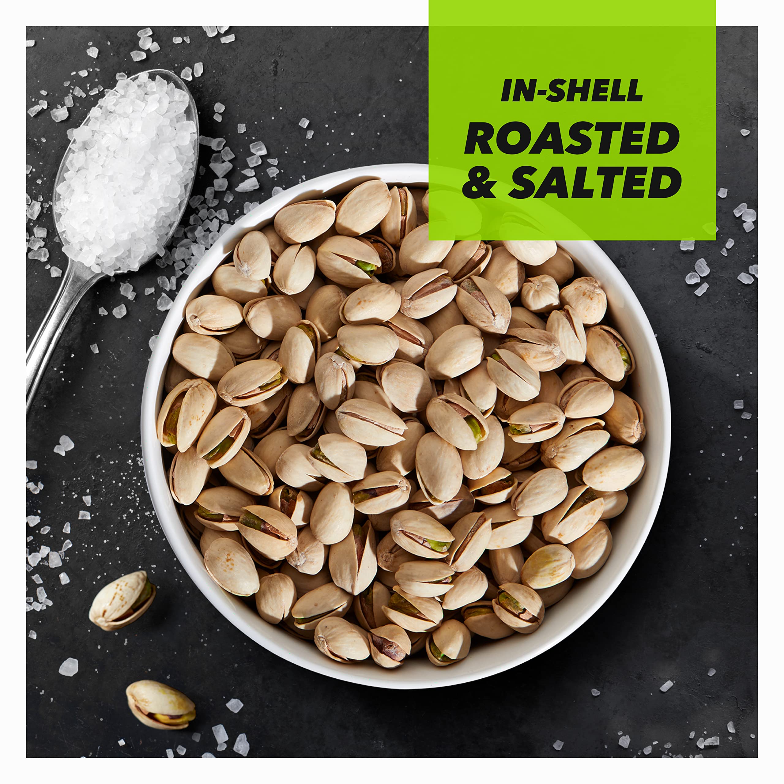 Wonderful Pistachios, In-Shell, Roasted & Salted Nuts, 16oz