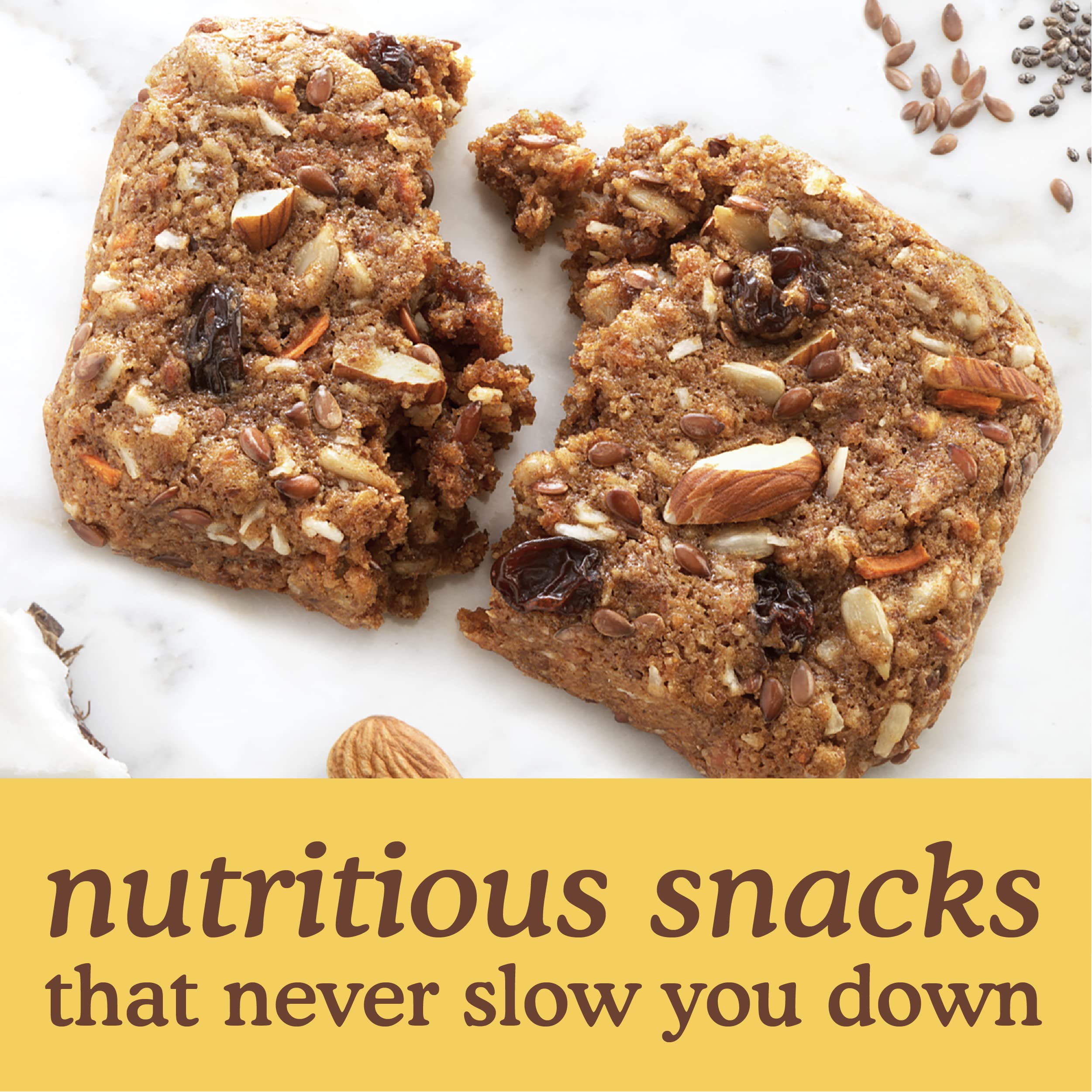 Simple Mills Almond Flour Snack Bars, Spiced Carrot Cake - Gluten Free, Made with Organic Coconut Oil, Breakfast Bars, Healthy Snacks, Paleo Friendly, 6 Ounce (Pack of 3)