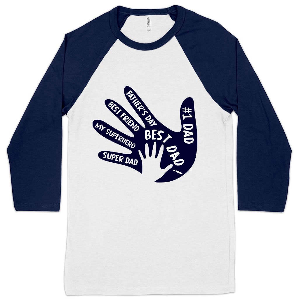 Best Dad Baseball T-Shirt - Best Father's Day T-Shirts