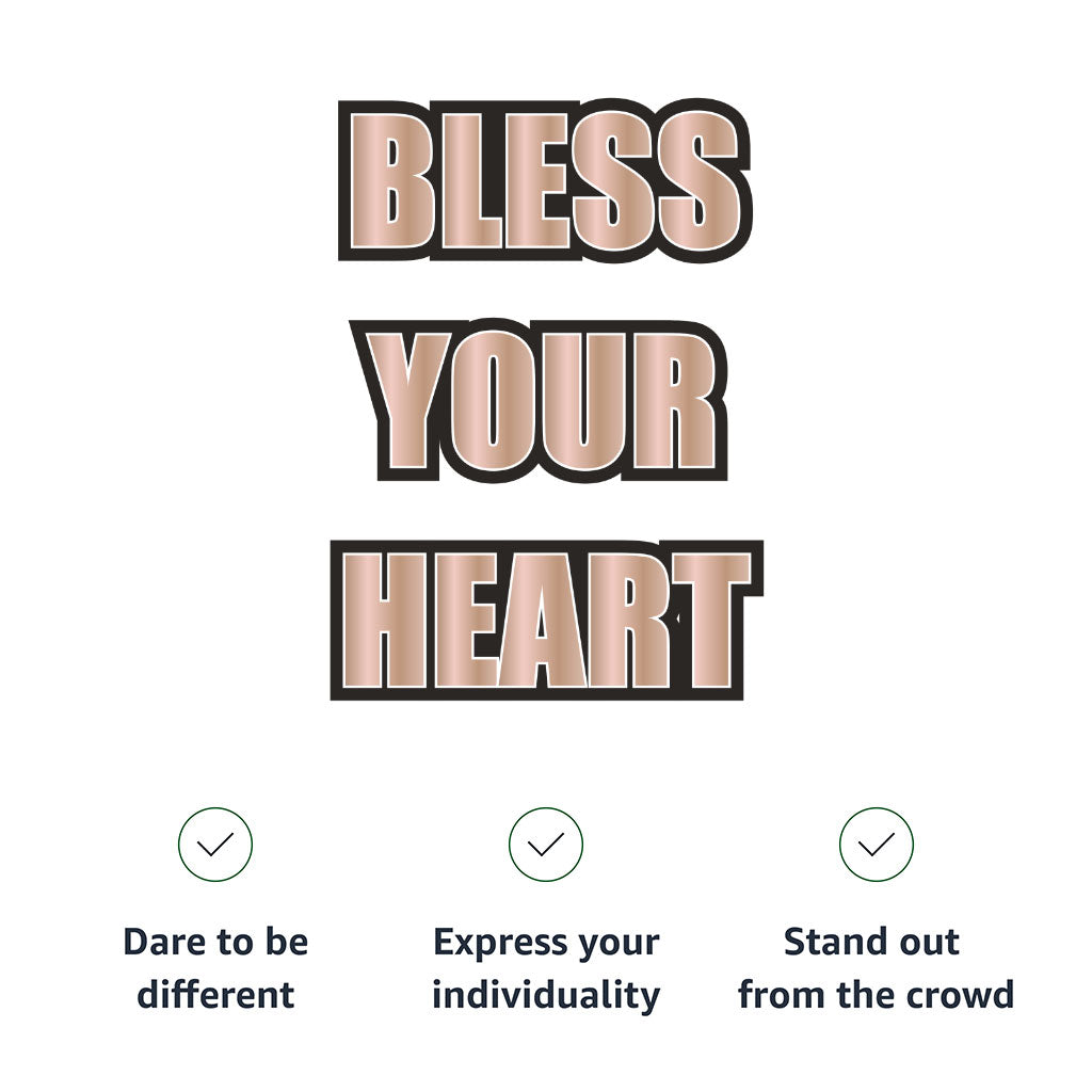 Bless Your Heart California Wave Wash Hoodie - Cool Hooded Sweatshirt - Inspirational Hoodie