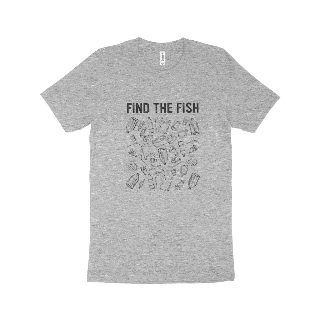 Find The Fish Unisex Jersey T-Shirt Made in USA