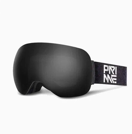 Quick-Change Magnetic Ski Goggles - Anti-Fog, Dual Layer Lens for Snowboarding & Skiing