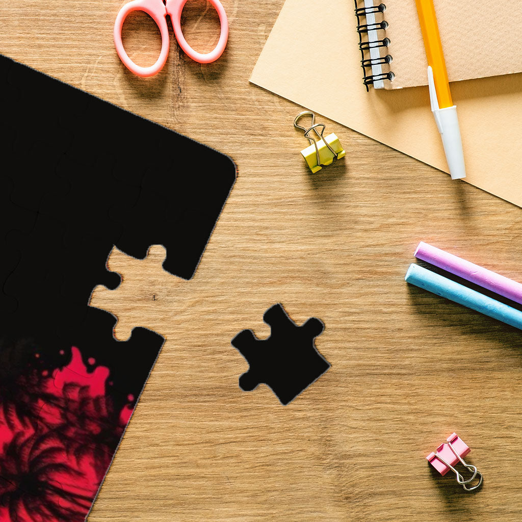 Tiger Print Puzzles - Illustration Jigsaw Puzzle - Themed Puzzles