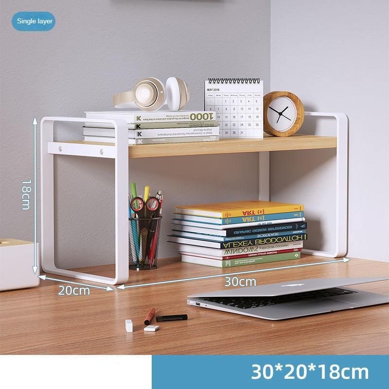 Modern Wood and Iron Desktop Organizer