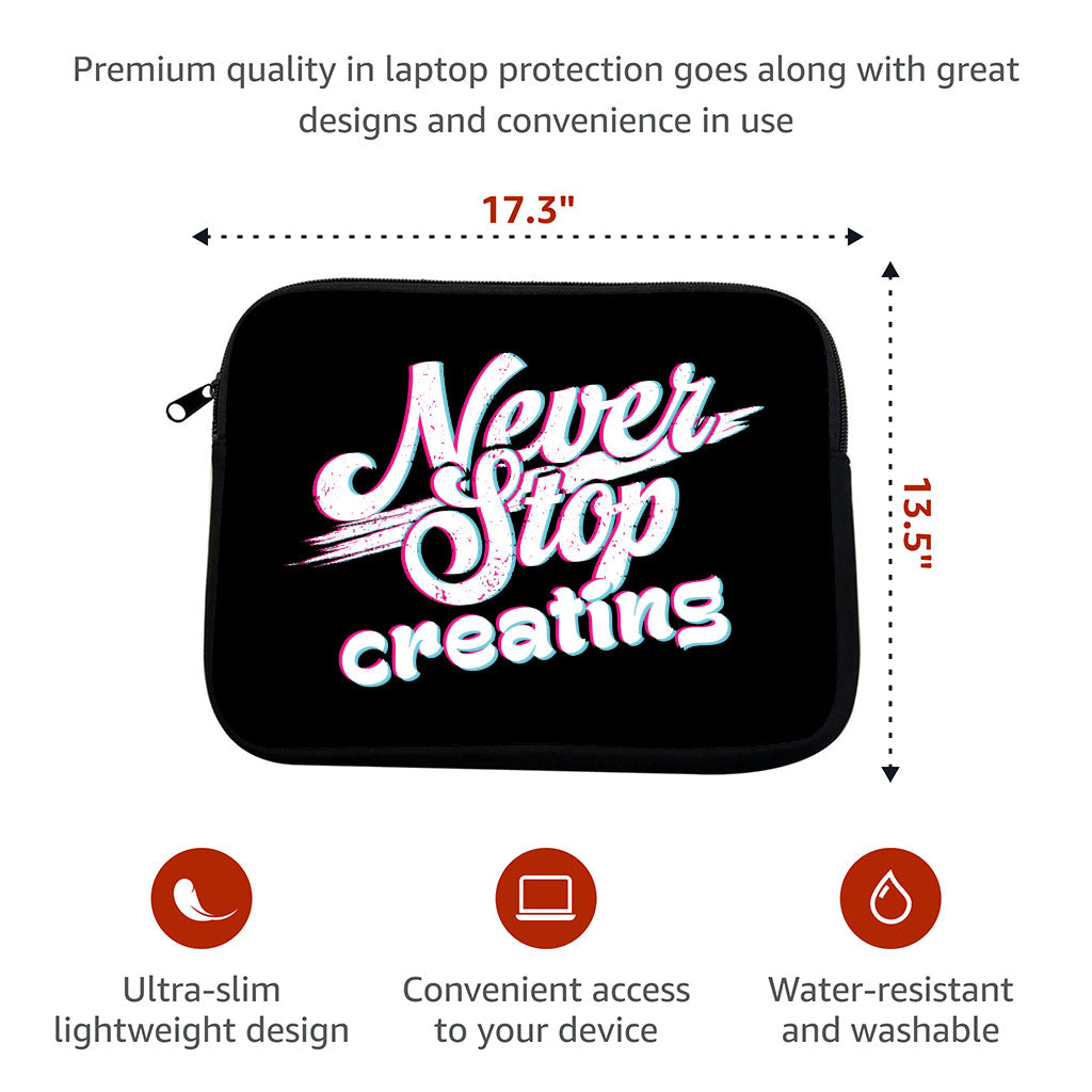 Inspirational MacBook Pro 14" Two-Sided Sleeve - Graphic Laptop Sleeve - Quote MacBook Sleeve